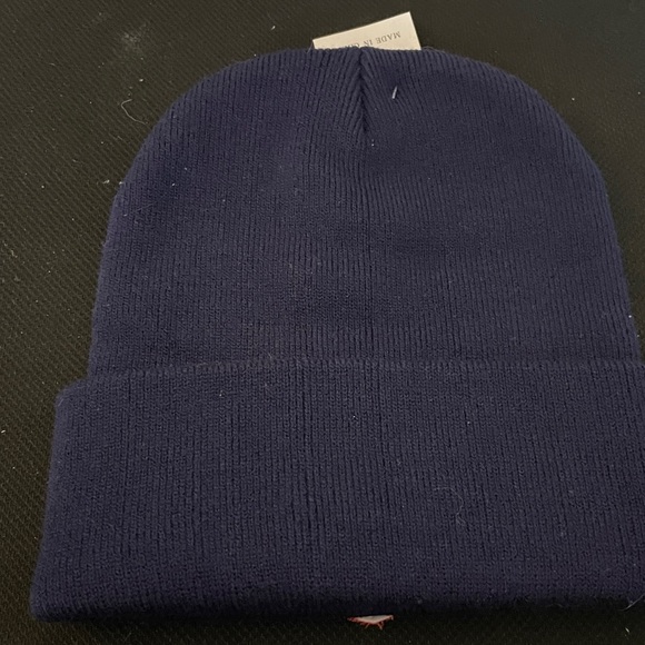 Harley-Davidson Navy Blue Knit Beanie W/ HD Bar and Shield Embroidered Logo - Picture 3 of 3